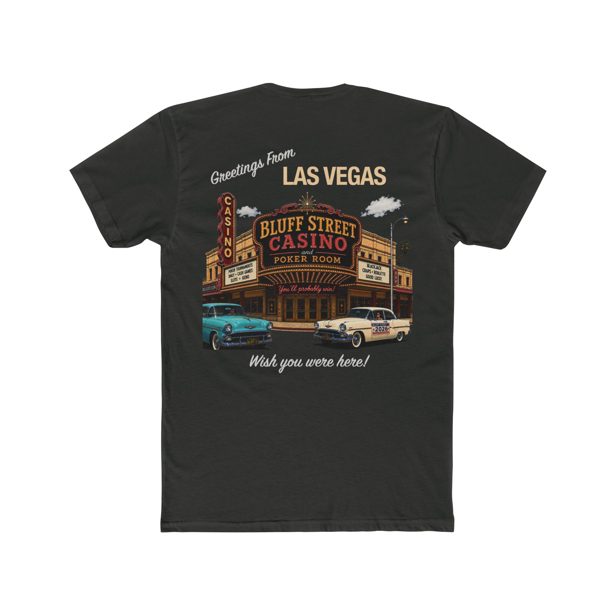 2026 Bluff Street Poker T-Shirt