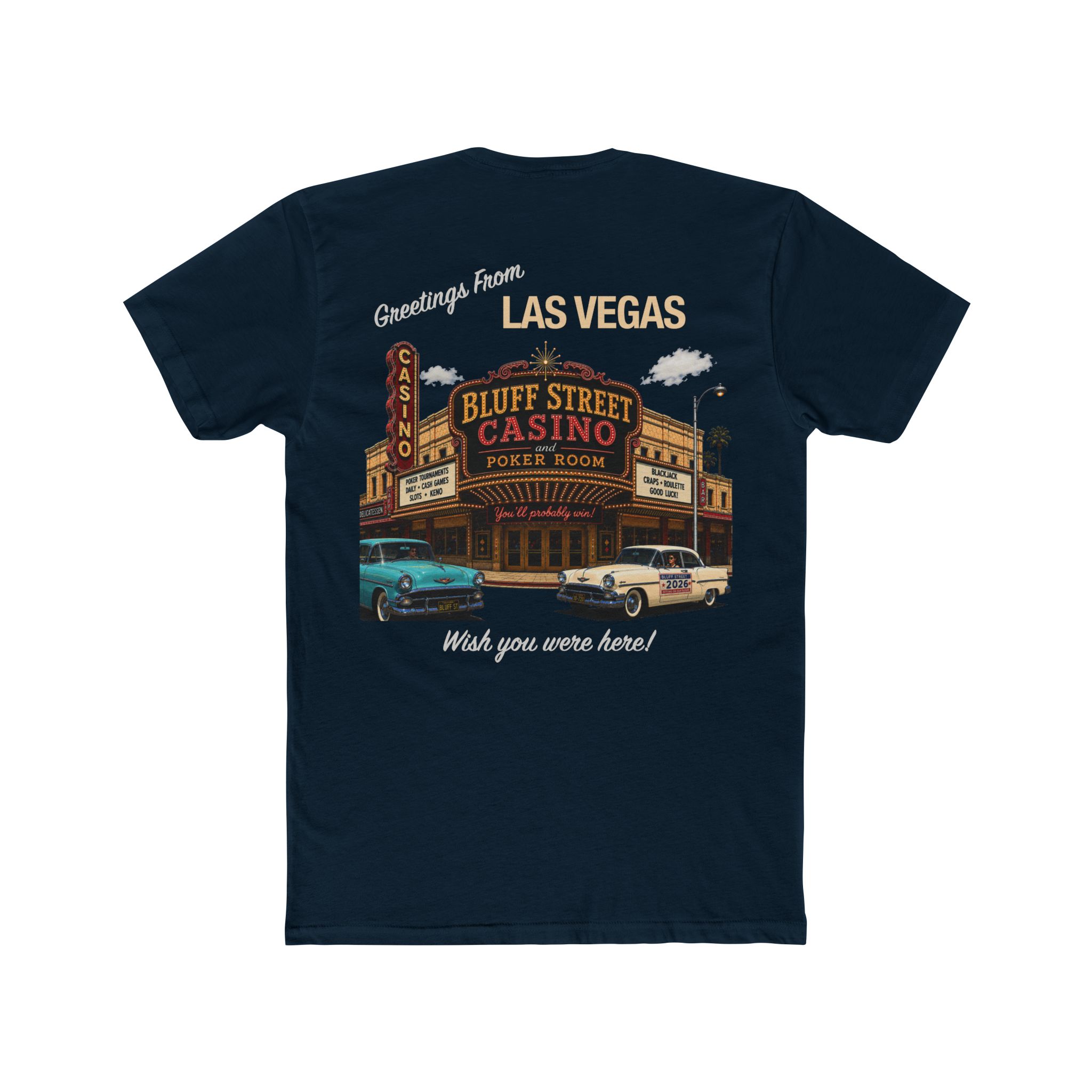2026 Bluff Street Poker T-Shirt - Image 5